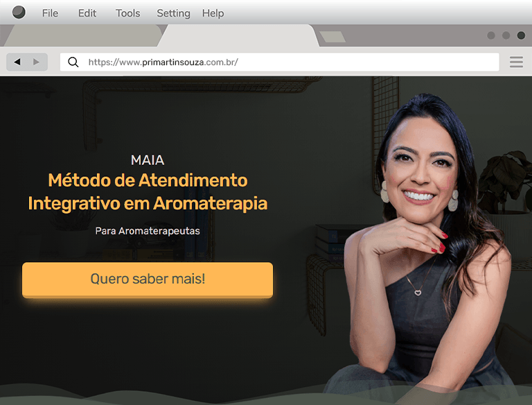 Print do projeto de Pri Martins